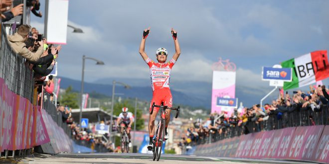 MASNADA HA VINTO LA TAPPA 6 DEL GIRO D’ITALIA, CONTI È LA NUOVA MAGLIA ROSA