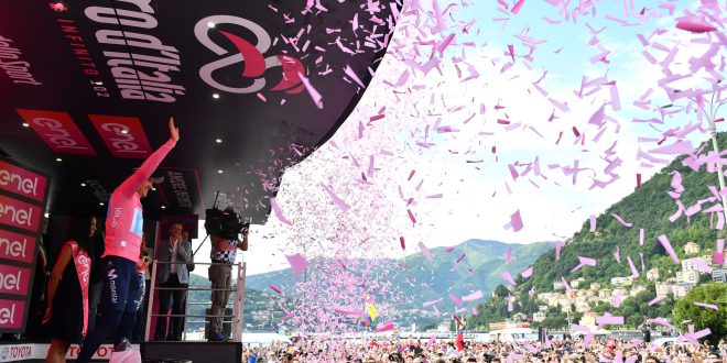 Carapaz sempre più in Rosa sulle prime grandi montagne