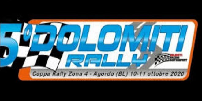 Si aprono giovedì 10 settembre le iscrizioni al 5° Dolomiti Rally, una gara fortemente voluta da Dolomiti Racing Motorsport