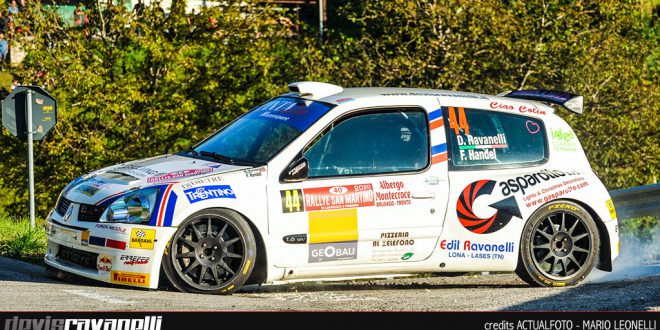 Rally San Martino di Castrozza:  MANGHEN ANCORA STREGATO PER RAVANELLI