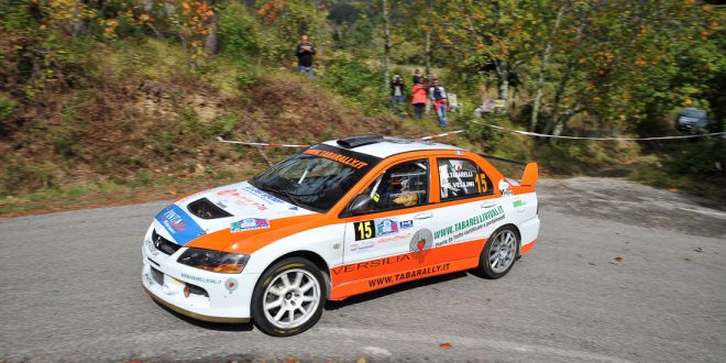 TABARELLI LASCIA IL SEGNO AL RALLY CITTÀ DI PISTOIA