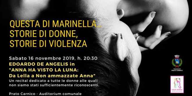 PRATO CARNICO GIORNATA INTERNAZIONALE  CONTRO LA VIOLENZA ALLE DONNE