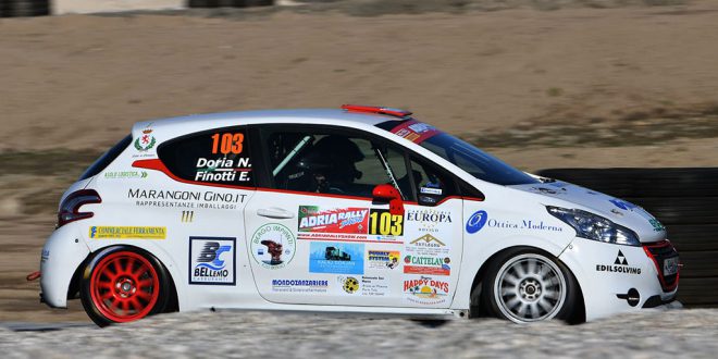 UN PODIO CHE SA DI VITTORIA PER FINOTTI E DORIA ALL’ADRIA RALLY SHOW