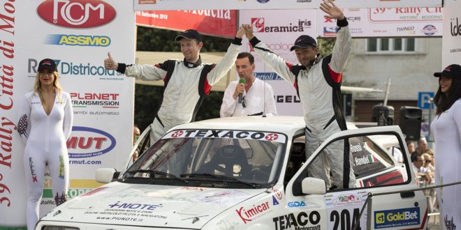 GABRIELE ROSSI È TERZO ASSOLUTO AL RALLY CITTÀ DI MODENA, ALTI E BASSI PER GDA COMMUNICATION