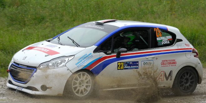 MADDALOSSO VINCE AL RALLY BIANCO AZZURRO, BENE GABRIELE ROSSI