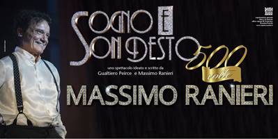 MASSIMO RANIERI – Il concerto del 17 marzo al Teatro Nuovo Giovanni da Udine spostato al 31 luglio al Castello di Udine