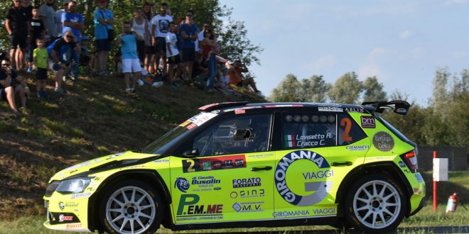 LOVISETTO REGALA IL PODIO DEL RALLY CITTA’ DI SCORZÈ A JTEAM