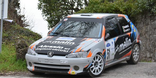 MANUEL BONFADINI È MATTATORE IN CLASSE AL RALLY COLLI SCALIGERI