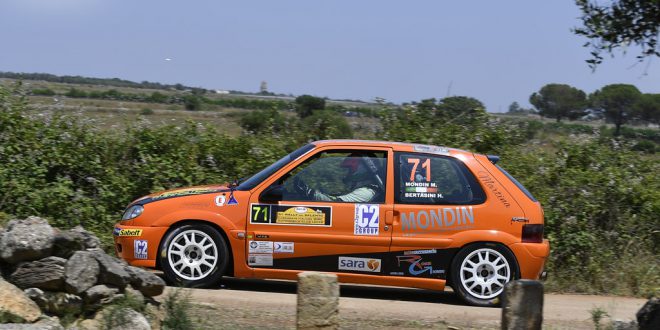 MICHELE MONDIN AL SECONDO CENTRO NEL RALLY DEL SALENTO