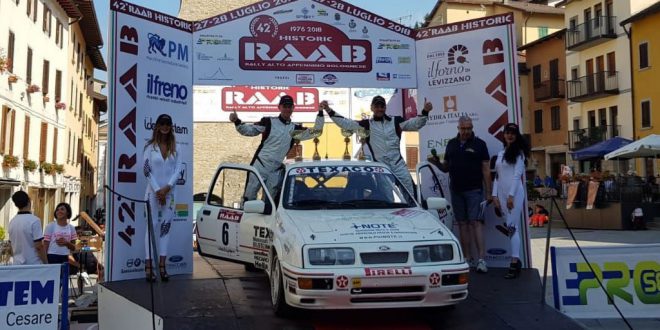 GABRIELE ROSSI  QUARTO ASSOLUTO E PRIMO DI CLASSE AL RAAB HISTORIC, IL RALLY STORICO DELL’APPENNINO BOLOGNESE