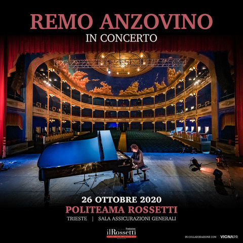 15 giugno: nel giorno della riapertura dei teatri, il Teatro Stabile del Friuli Venezia Giulia ospita la preview del concerto di Remo Anzovino