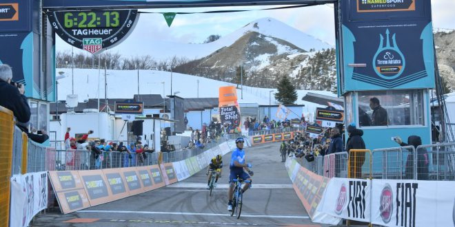 Landa vince la Tappa 4 della Tirreno-Adriatico, Caruso è la nuova Maglia Azzurra