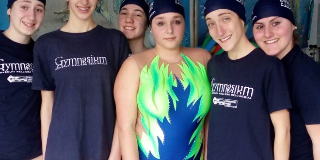 Gymnasium Friulovest Banca Medaglia d’argento per Flavia Cirillo ai Campionati italiani Uisp di nuoto sincronizzato di Forlì