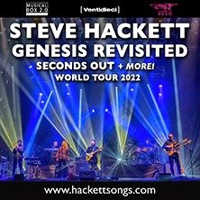 STEVE HACKETT – Il mito del prog rock mondiale domani in  concerto a Udine con Genesis Revisited