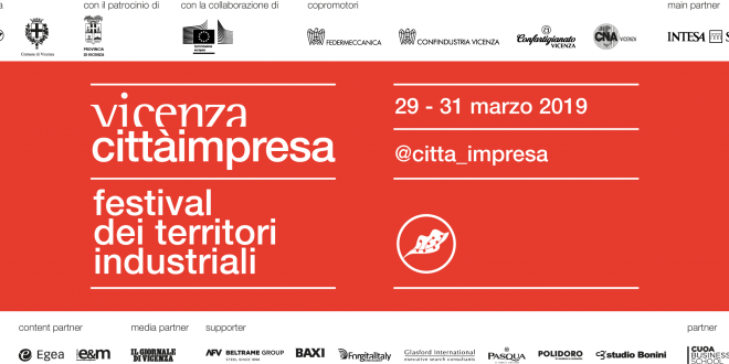 Domani a Schio l’evento di anticipazione del Festival Vicenza Città Impresa